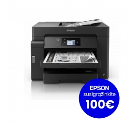 Epson Multifunctional Printer | EcoTank M15140 | Inkjet | Mono | Inkjet Multifunctional Printer | A3+ | Wi-Fi | Black